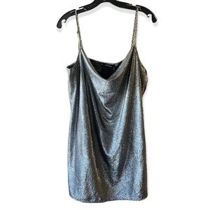 Zara Silver Dress